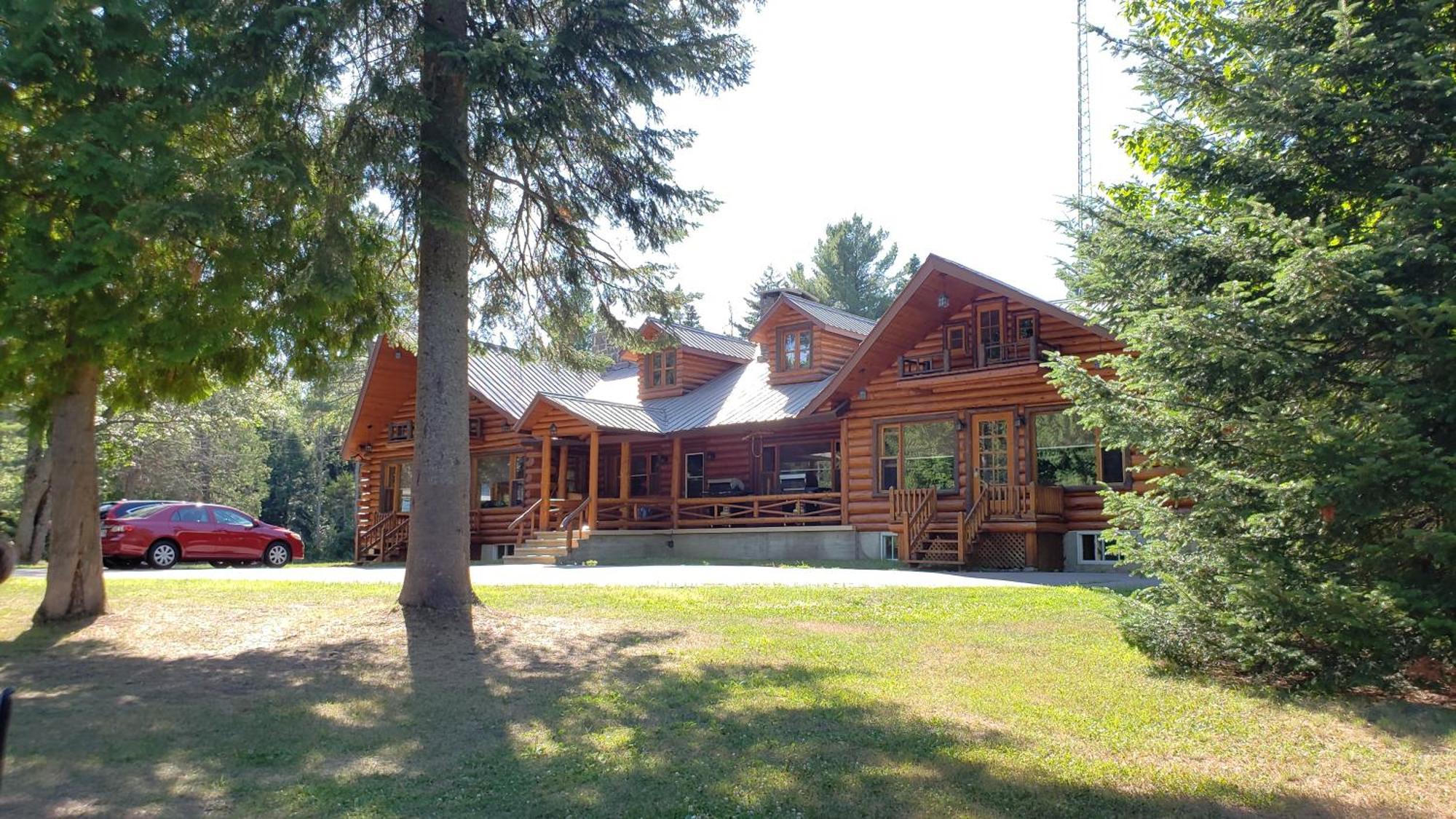Pourvoirie Du Lac Blanc Saint-Alexis-des-Monts Kültér fotó