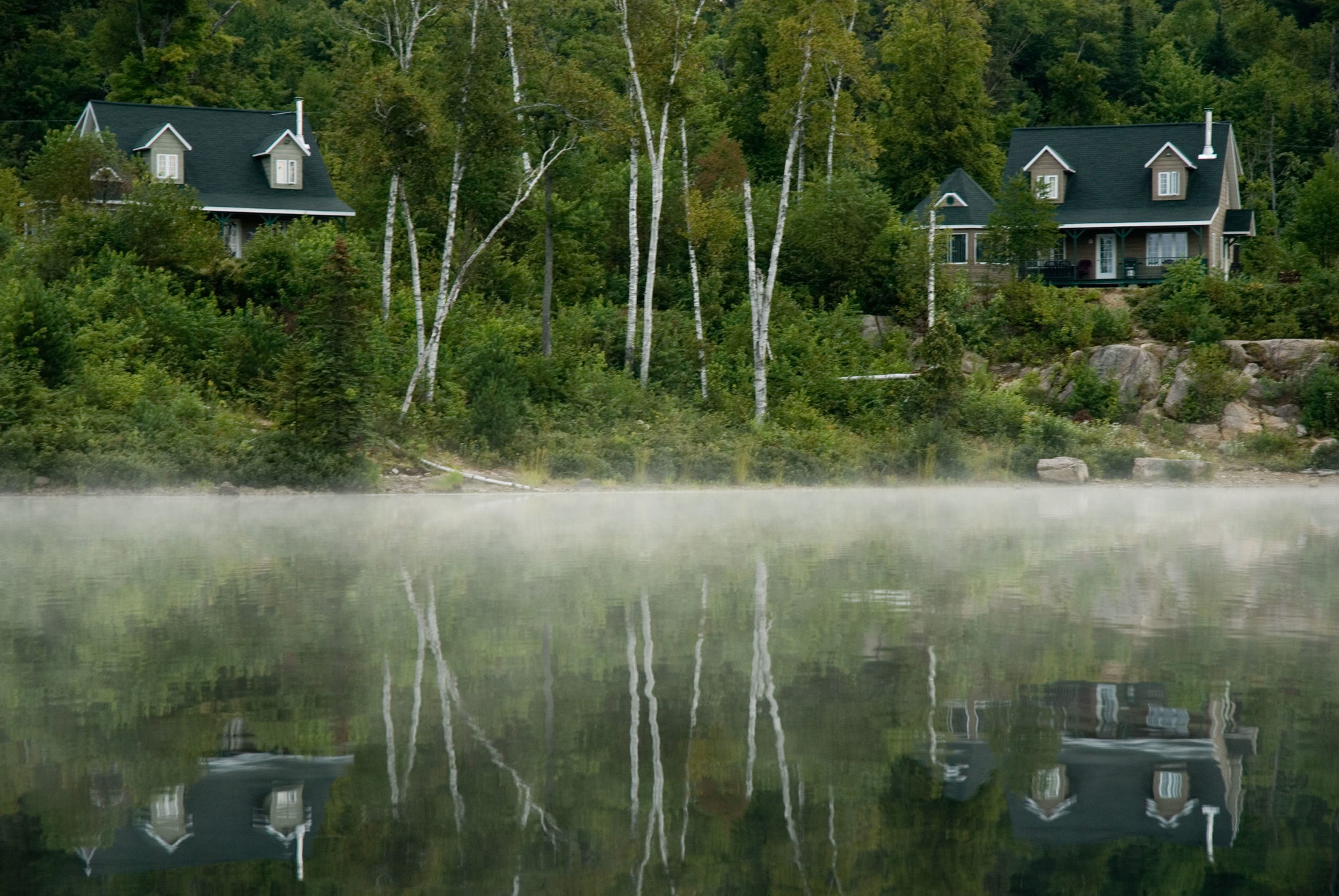 Pourvoirie Du Lac Blanc Saint-Alexis-des-Monts Kültér fotó