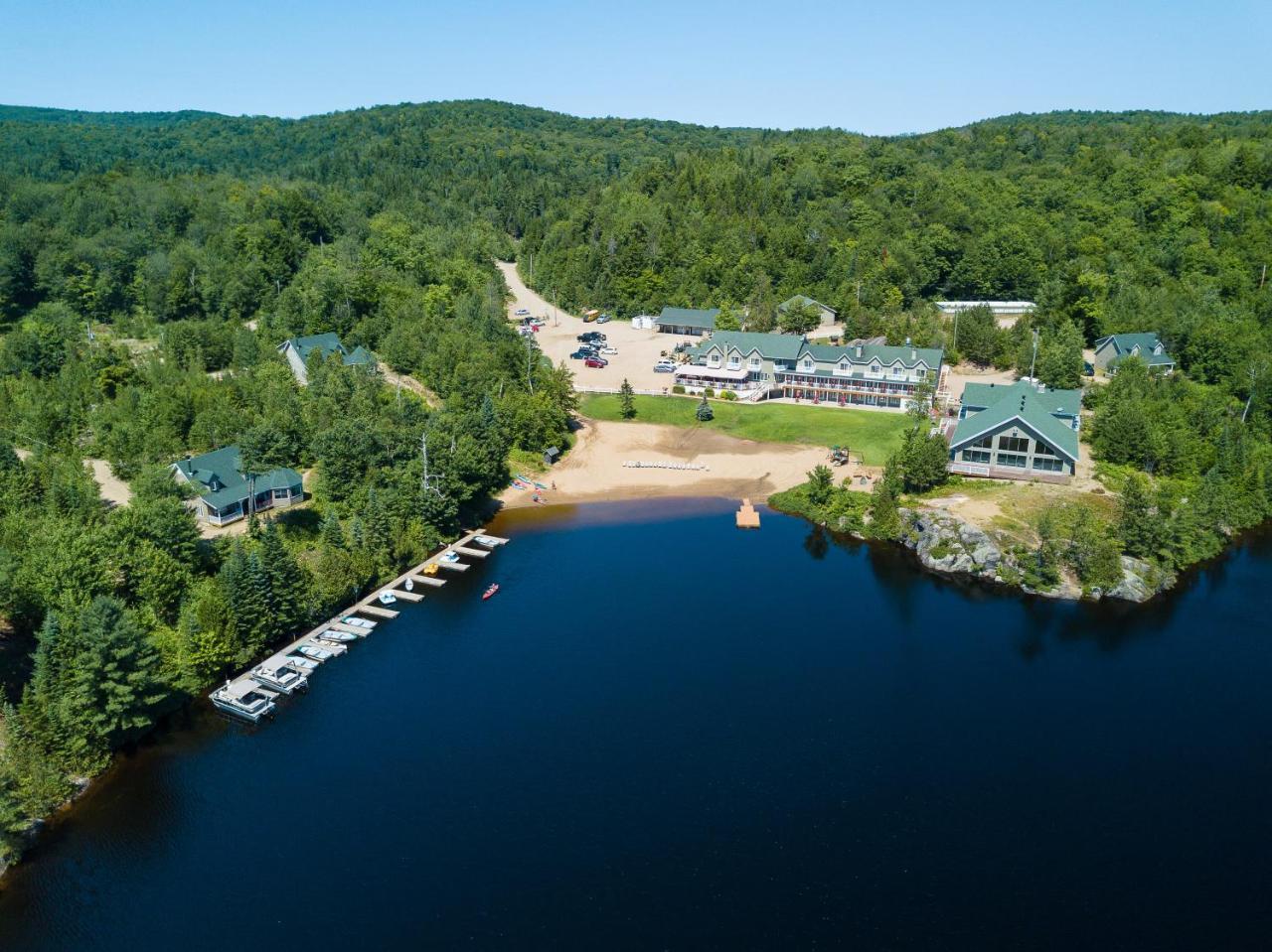 Pourvoirie Du Lac Blanc Saint-Alexis-des-Monts Kültér fotó